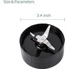 (Pack of 2) Cross Blade Blender Magic Bullet Replacement Parts