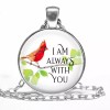Fashion Jewelry Special RED CARDINAL MEMORIAL SYMBOL Pendant On 925