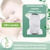 Rollo Papel Bambú Bebe Para Pañal Ecológico 100 Hojas 2