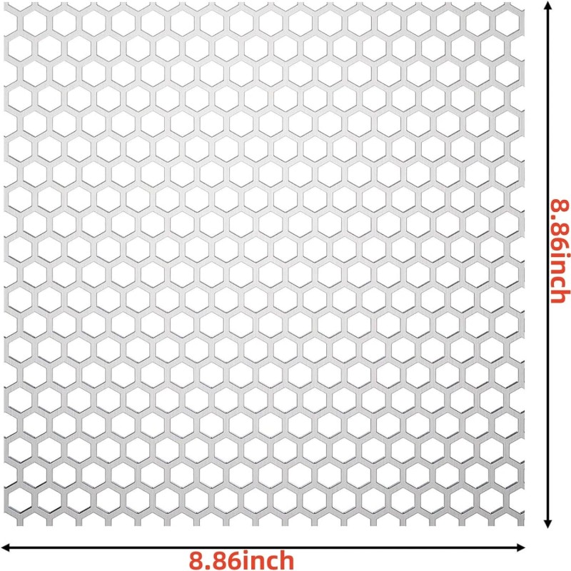 Zhanmai Dryer Vent Grill Screen with Aluminum Built Bird Guards