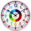 Kiddus Kid’s Wall Clock Analogue Time Teacher with Time Learning
