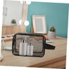 IWOWHERO Travel Toiletry Bag with Mesh Compact Shower Bag for