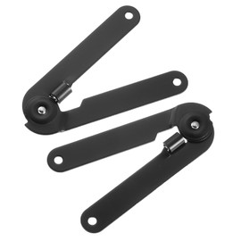 uxcell 2 Pcs Lid Support Hinge, Rotatable Folding Lift Up Hinge for Furniture Wooden Boxes Jewelry Case Chest Cabinet Cupboard, 8.9"x0.79"