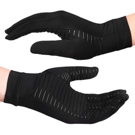 Full Finger Arthritis Compression Gloves Copper Arthritis Compression Gloves for Men Women M Size