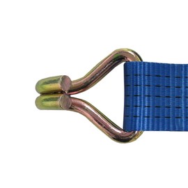 Ratchet Strap 25MM 0.8T 5M X2 (Tie Down Heavy Duty Cargo Trailer J Claw Hook 800KG)