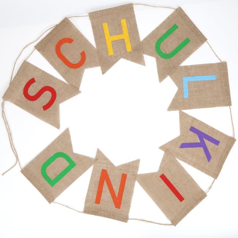 Party Garland, Decorative Jute A3