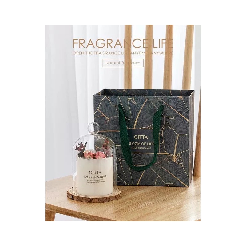 Citta Bloom Of Scent Luxury Candle Soy Wax And Fragance