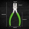 SPEEDWOX Double Nylon Jaw Pliers 5 Inches with Extra Nylon