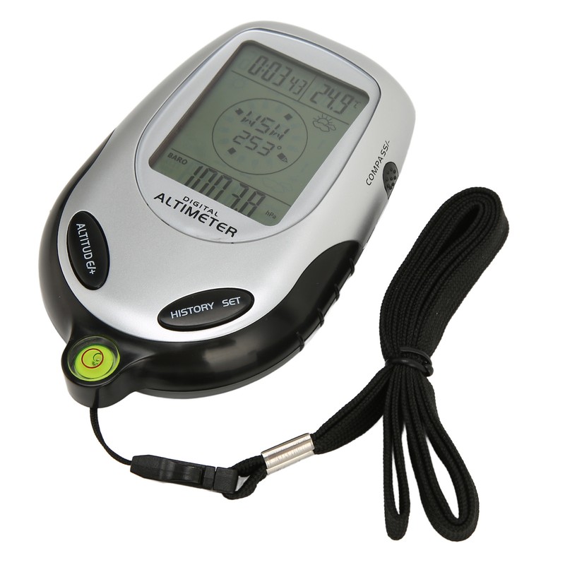 Multifunctional Electronic Dial Digital LCD Altimeter Compass Barometer Weather Forecast