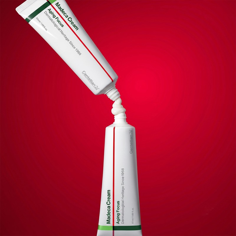 센텔리안24 마데카 에이징 포커스 크림50ml + 더마마스크 톤브라이트닝 미백 마스크팩