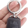 TISUR Keyring Titanium Mini D-Ring Key Car Motorcycle Keychain Cute