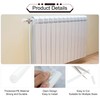 20 PCS Radiator Pipe Covers White Radiator Pipe Covers PVC