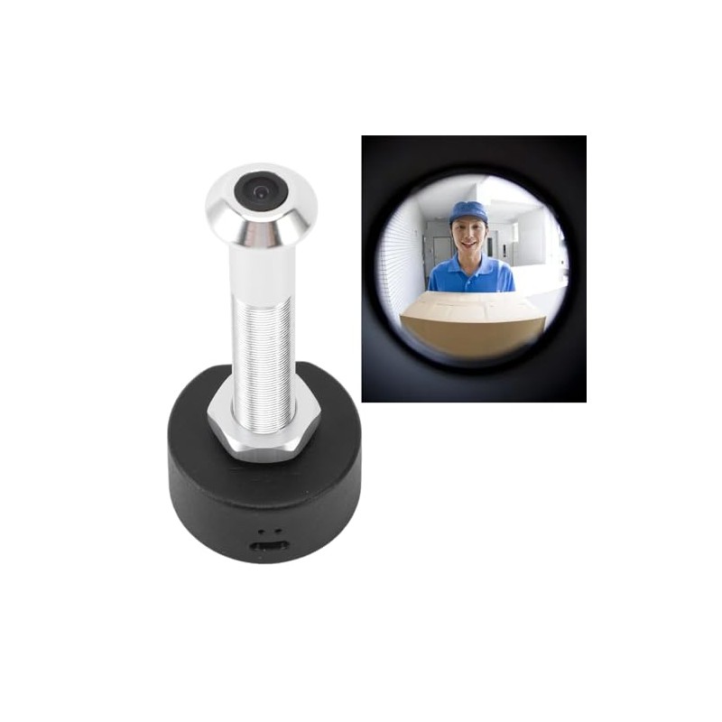 Yunseity Door Viewer Peephole, 1080P 150° Wide Angle Door Eye