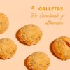 Galletas de Cacahuate con Almendra Gourmet – 100% natural –