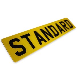 2D | 3D | 4D | Cars | Vans | Trucks | Trailers | Badges | Borders | Various Styles (Front (White))