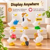 Mini Resin Duck Figurines for Home Decor – Cute 6-Piece
