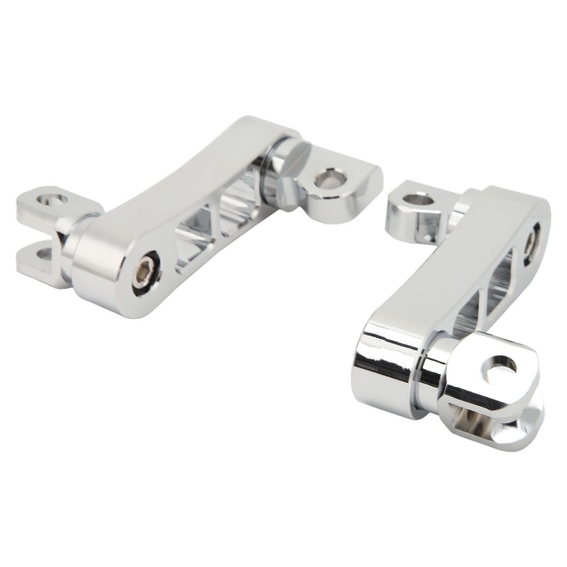 Motorcycle Foot Peg Highway Bracket 360° Adjustable Rugged Foot Peg