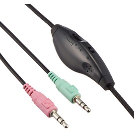 エレコム ヘッドセット マイク 片耳オーバーヘッド 1.8m HS-HP21SV