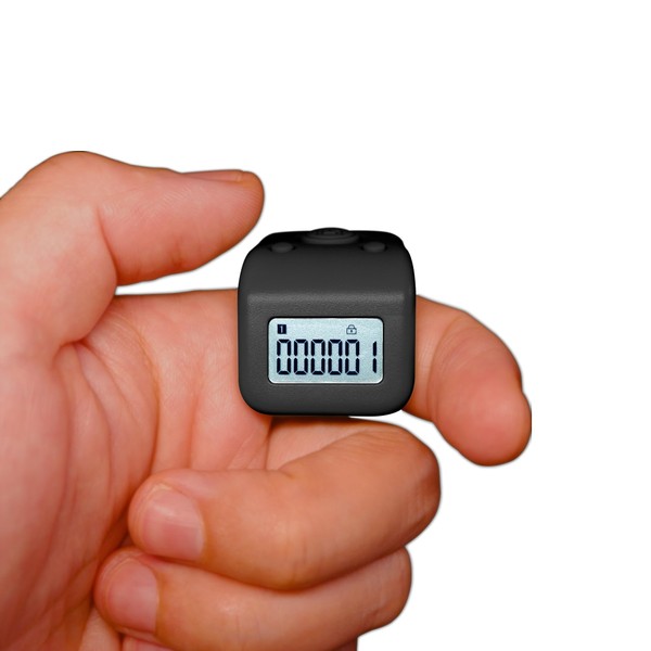 Arvakr Rechargeable Finger Counter, IPX8 Waterproof Lap Counter, Silent 6