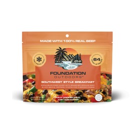 FOUNDATION Outdoors Southwest Style Breakfast, Freeze Dried Meal