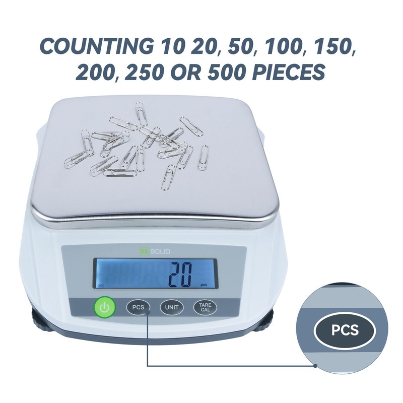 U.S. Solid Digital Lab Scale 5000g/11lb x 0.01g - Precision
