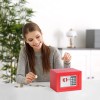 HF Red Small Safe Box for Money - 0.23CF Mini