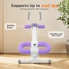 OWLSKY Ab Machine, Adjustable Ab Trainer Machine for Abs Workout