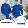 Operitacx 2Pcs Heavy Duty Stainless Steel Pull Knob Surface Mounted