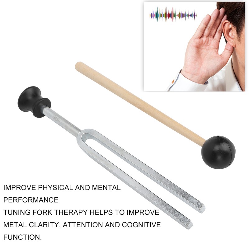 Tuning Fork Virbration Experimental Instrument Musical 256Hz Stainless Steel Resonant