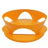Tupperware Mediterrano C141 Serving Bowl with Window 2.5 L Orange