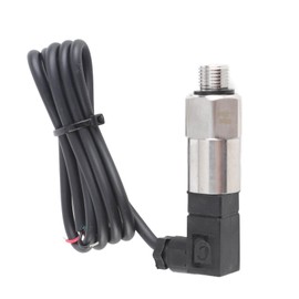 ViaGasaFamido 4-20mA Output G1/4" Silicon Pressure Transmitter Sender Sensor Transducer for Water Gas Oil 85 * 25 * 25mm(0-1MPA),Pressure Sensor