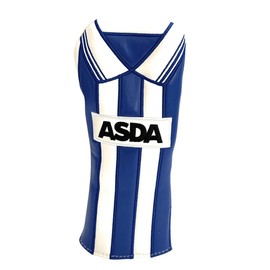 Caddy Club - Sheffield Wednesday Hybrid Headcover - Retro Football Shirt Design - Fits All Clubhead Brands - Premium Stitching and Durable Lining - Perfect Golf Gift for Men
