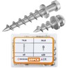 Bear Claw Hanger Screws Hanger Sliver- 30lb&75lb Picture Hooks -