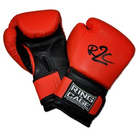 Youth Boxing Gloves, Red/Black, Pink and Purple(Lavender) Colors Available (Red/Black, 6oz)