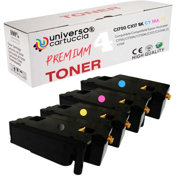 Toner compatible epson aculaser Aculaser C1700 Epson AcuLaser C1700, AcuLaser