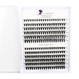 Clusters Natural Lash Extension Individual Cluster Eyelash Russian Lash Clusters Individual Lashes Eyelash Clusters Natural Look (30D+40D-0.07C (mixed 8-16mm))