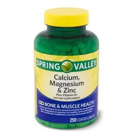 Calcio Magnesio Zinc  Vitamina D3 250 Caps Multivitaminico Sabor Neutro