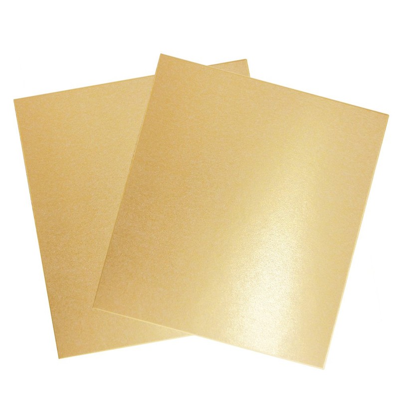 Ehime Paperwork, Colored Paper, Gold Filled, 9.5 x 10.7 inches