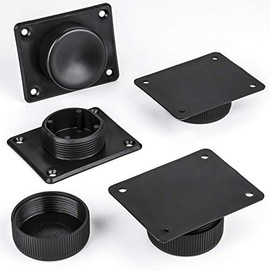 So-Tech® Furniture Foot, Grey or Black