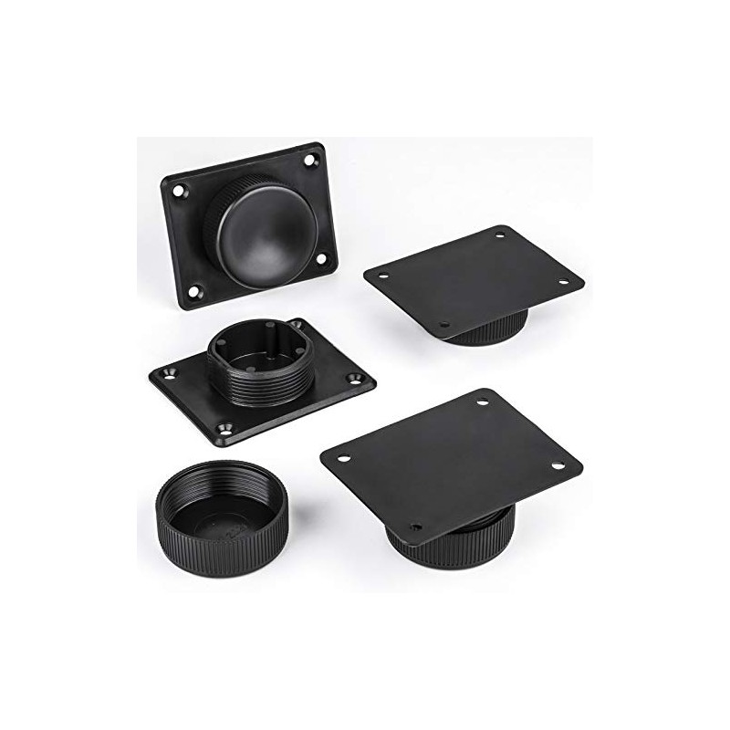 So-Tech® Furniture Foot, Grey or Black