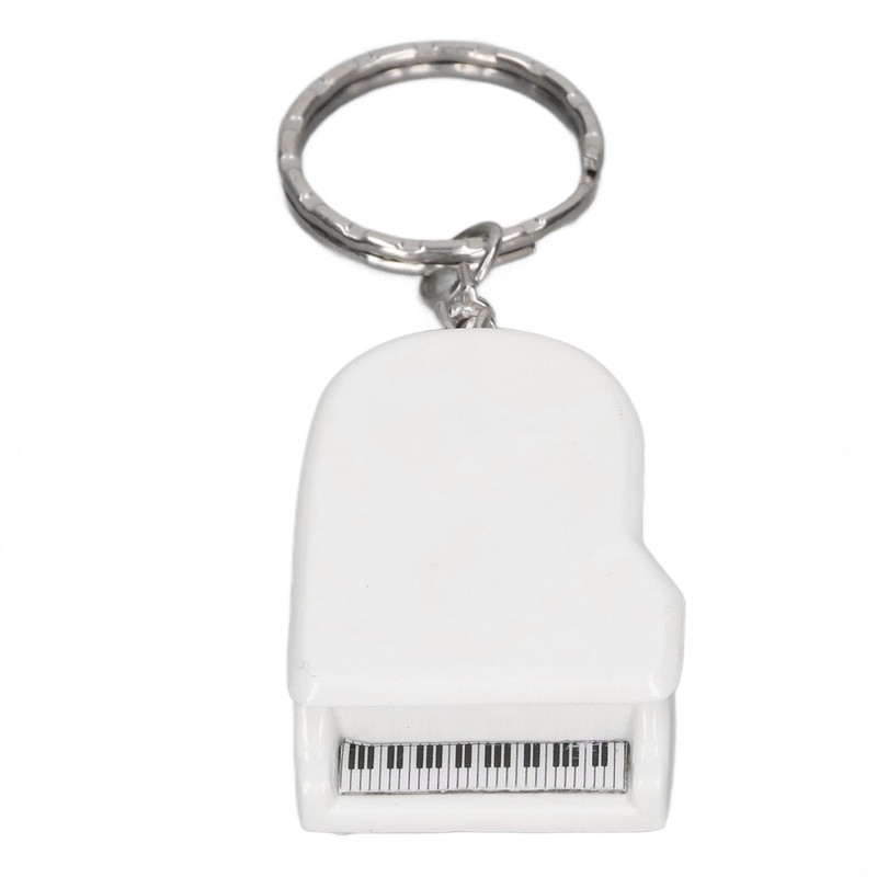 Mini Piano Pendant Keychain Micro Decoration Simulation Piano Key Chain