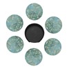 6 Pcs Van Gogh Almond Blossom Drink Coasters with Holder
