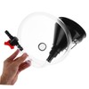 Gatuida 1set Long Flexible Oil Funnel Kit Valve Switch for