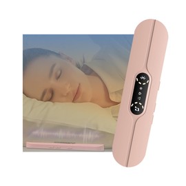 Pillow Speaker for Sleeping - Bluetooth Bone Conduction Sleep Sound Speaker with 3D White Noise, Volume Control & Sleep Timer, Pink