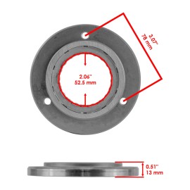 Caltric Starter Clutch Bearing & Gasket For Can-Am Renegade 1000 1000R EFI 4X4 2012-2016