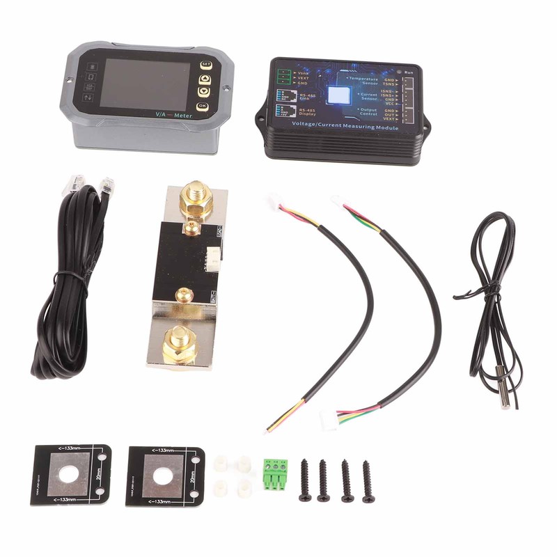 Battery Tester Voltmeter Ammeter Battery Coulometer Capacity Indicator