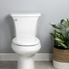 Mayfair Greenleaf Modern Toilet Seat, Recycled Plastic, Slow Close, Easy