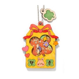 Hottracks Minhwa Shop Four-Leaf Clover Shaker Lucky Charm S240117B / 민화샵 네잎클로버 쉐이커 행운부적 S240117B