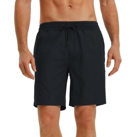 Rouen Mens Shorts 7 Inch Inseam Lightweight Quick Dry Running Shorts Sports Soft Casual Athletic Shorts for Men