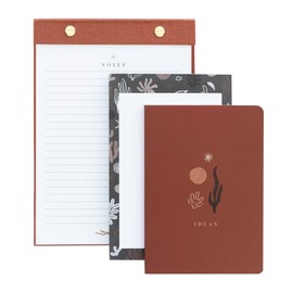 Kokonote Kalima Notepad Book Set - 2 Notes Pad for Notes To Do List Shopping List or Shopping List - 1 Bullet Journal Notebook